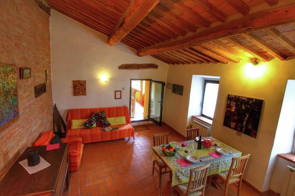 Podere Il Tigliolo Castiglione dʼOrcia Exteriör bild