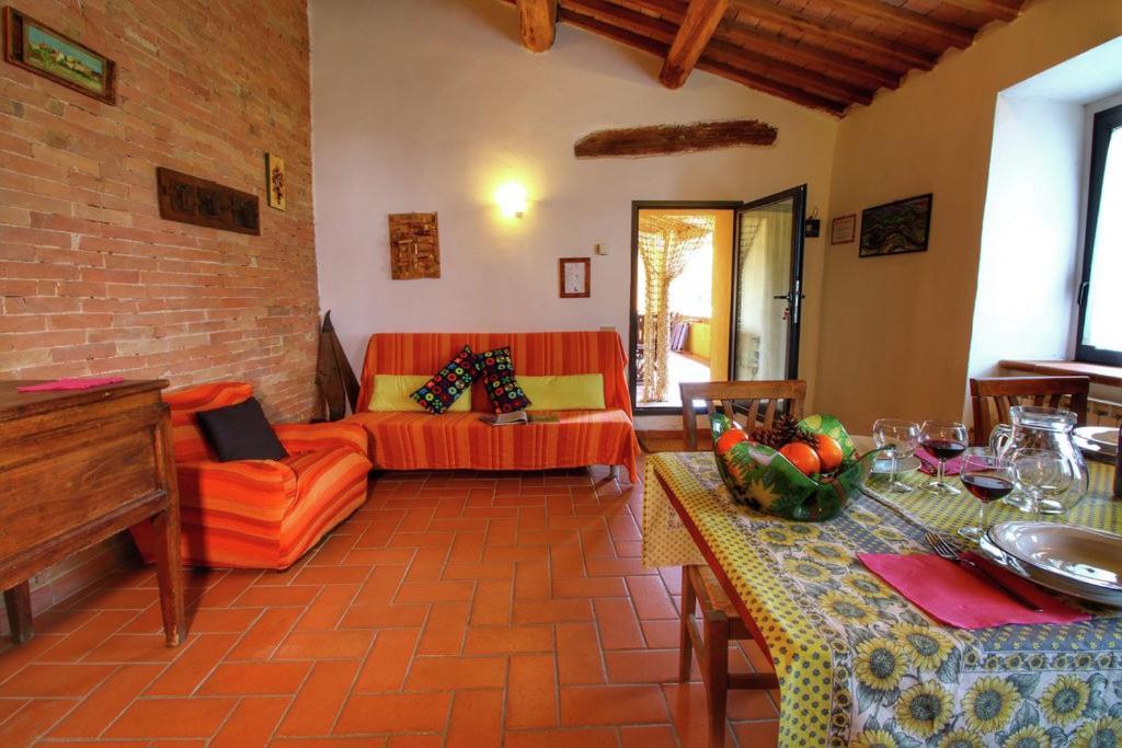 Podere Il Tigliolo Castiglione dʼOrcia Exteriör bild