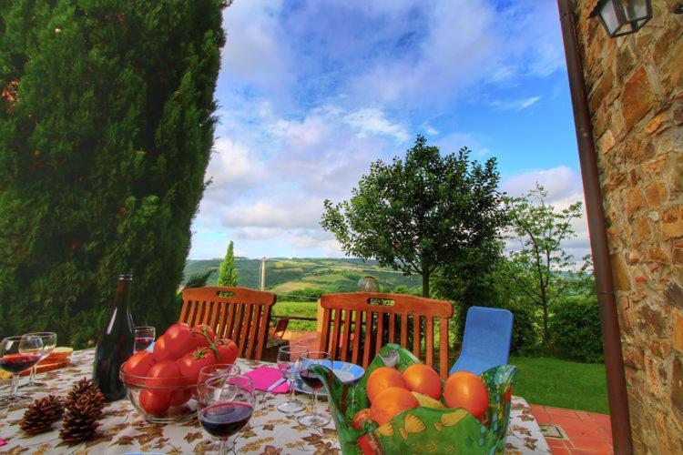 Podere Il Tigliolo Castiglione dʼOrcia Exteriör bild