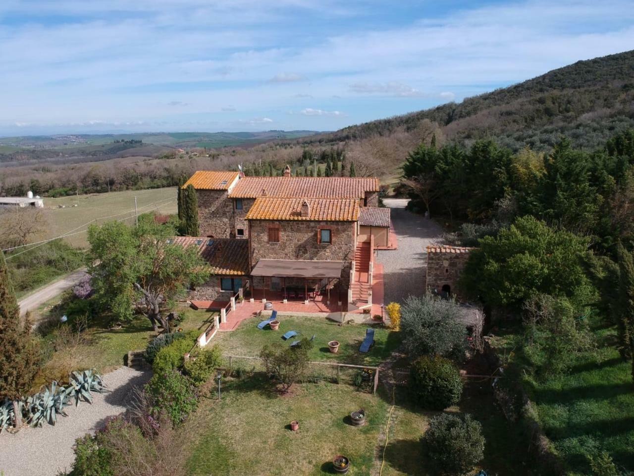 Podere Il Tigliolo Castiglione dʼOrcia Exteriör bild