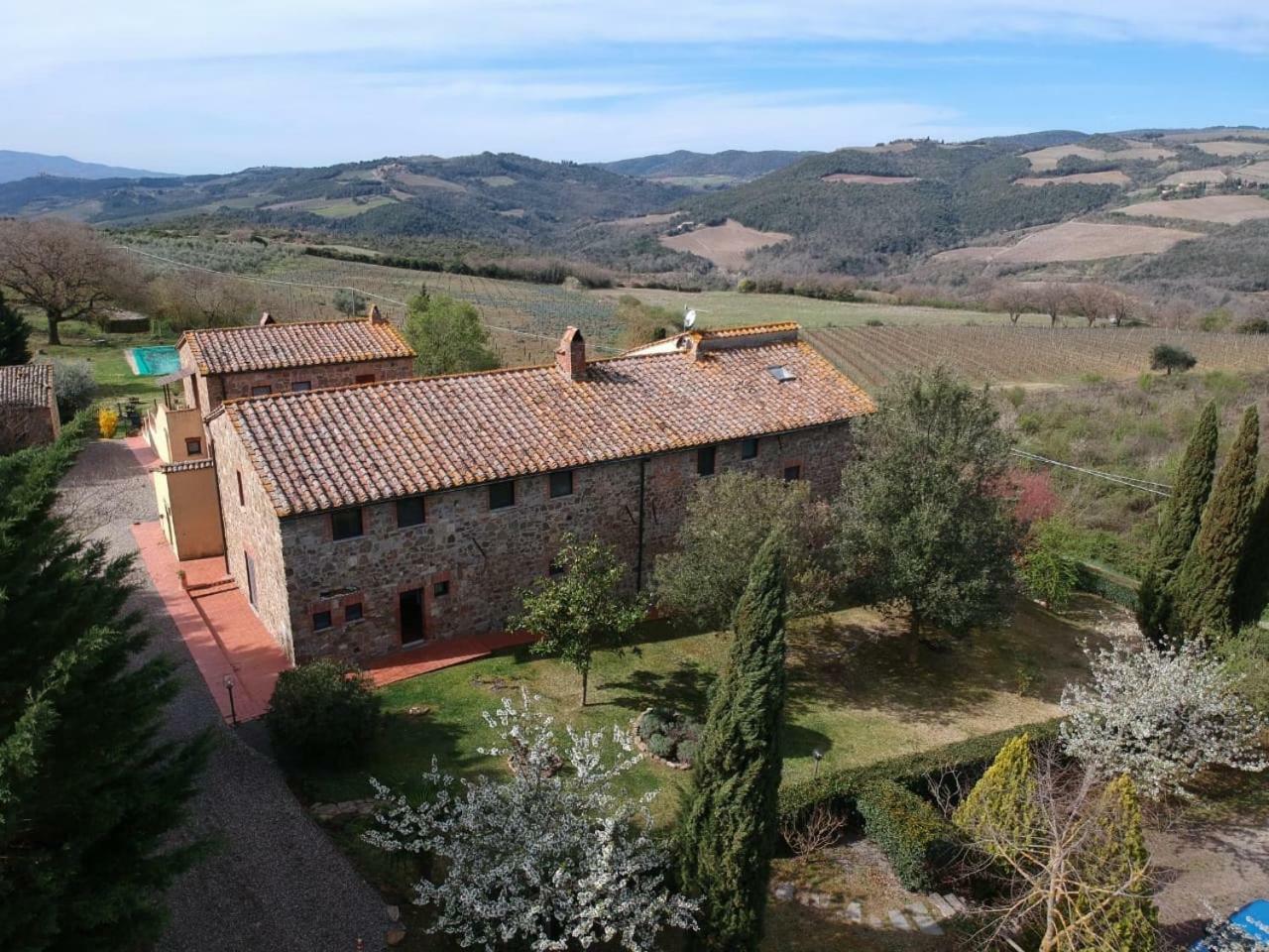 Podere Il Tigliolo Castiglione dʼOrcia Exteriör bild