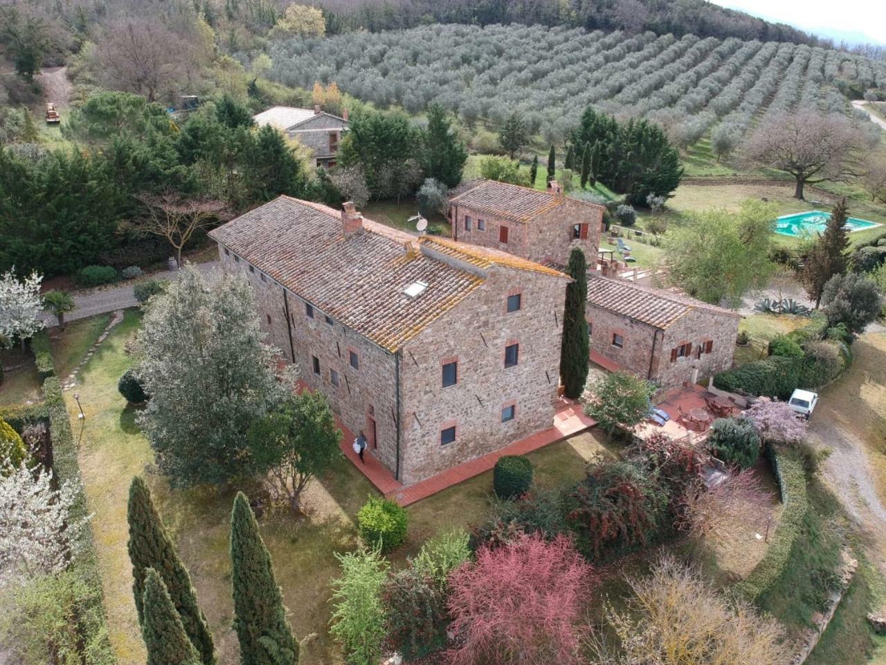 Podere Il Tigliolo Castiglione dʼOrcia Exteriör bild